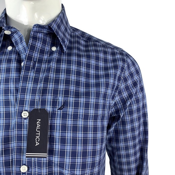 Nautica Men’s Long Sleeve Shirt Size S - Picture 2 of 6